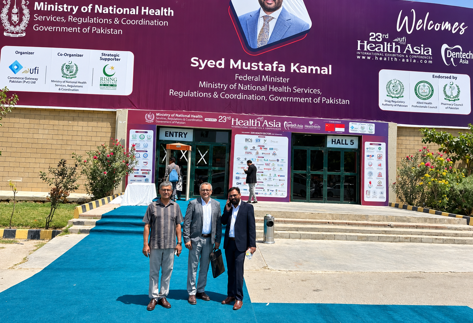 Our team at HealthAsia 2026